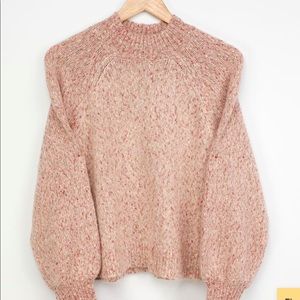 Lulu’s cropped bell sleeve sweater